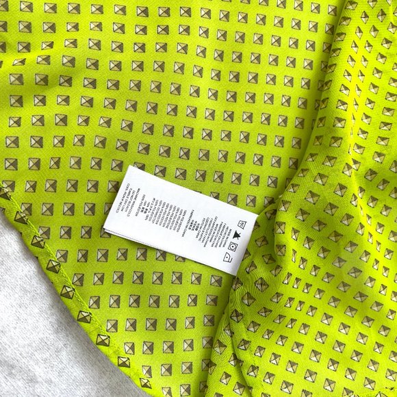 NWT Michael Kors mock neck bottom up blouse M $98 - Picture 10 of 12